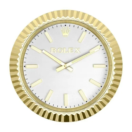 Presidential Date-Just Wall Clock | Golden Style Luminous Dial