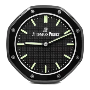 Royal Oak Wall Clock | Black & Green