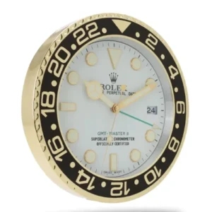 GMT-Master II Wall Clock | Gold & White