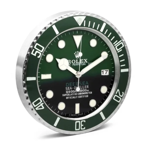 Deepsea Wall Clock | Green Sea-Dweller