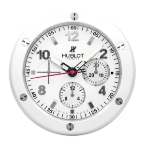 Big Bang Wall Clock | All White