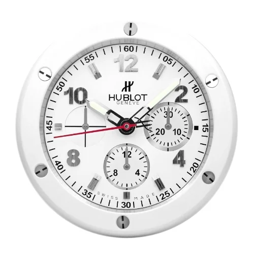 Big Bang Wall Clock | All White