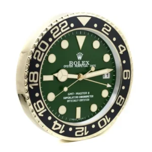 GMT-Master II Wall Clock | Gold & Green