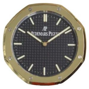 Royal Oak Wall Clock | Gold And Black
