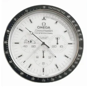 Snoopy Speedmaster Wall Clock | Black And White