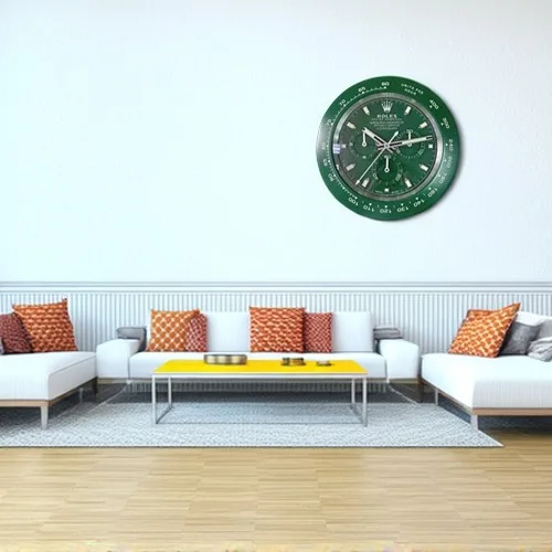 Daytona Cosmograph Wall Clock | All Green - Image 2