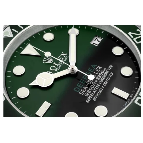Deepsea Wall Clock | Green Sea-Dweller - immagine 5