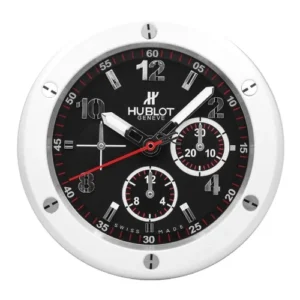 Big Bang Wall Clock | White & Black