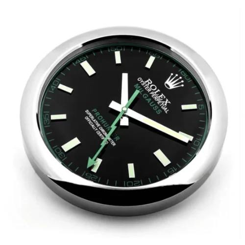 Milgauss Wall Clock | Black & Green - Bildo 3