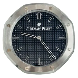 Royal Oak Silver & Black Wall Clock