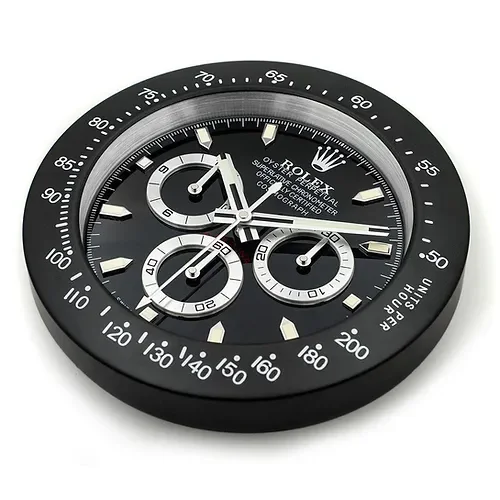 Daytona Cosmograph Wall Clock | All Black - Image 3